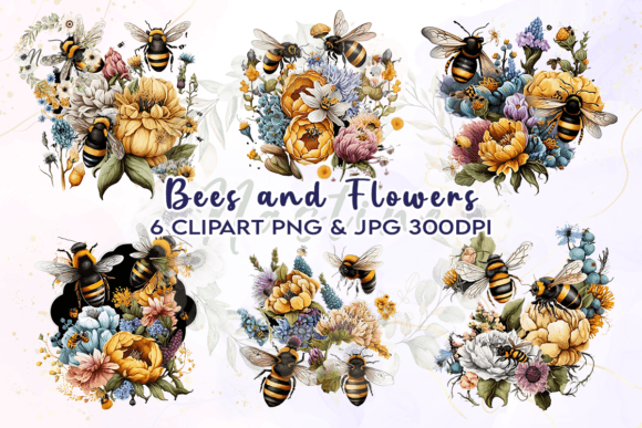 Bees and Flowers Watercolor Clipart: A Practical Guide for Digital Creators