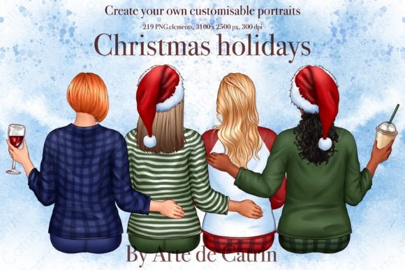 Creating Heartfelt Holiday Memories with Christmas Holidays Clipart, Best Friends