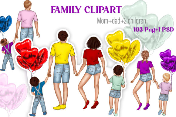 Creating Personalized Summer Memories with Hello Summer, Family Clipart