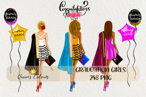 Graduation Girls Clipart: Creative Ideas