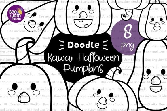 KDP Kids Kawaii Halloween Fall Pumpkins: A Creative Resource for Digital Designers