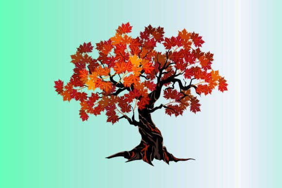 Maple Tree Vector Illustration Guide