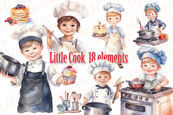 Mastering Cute Little Chef Clipart and Cooking Clipart for Professional DIY Projects