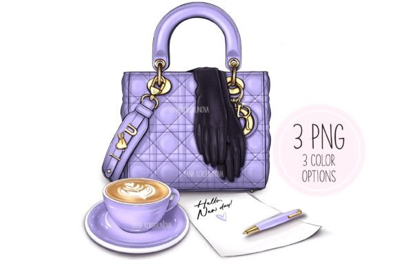 Maximizing Your Creative Projects with Fashion Clipart, Bag, Coffee Planner Png Assets