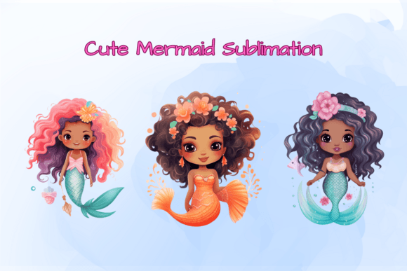 Unlocking Creativity with Mermaid Clipart Sublimation for Unique DIY Projects